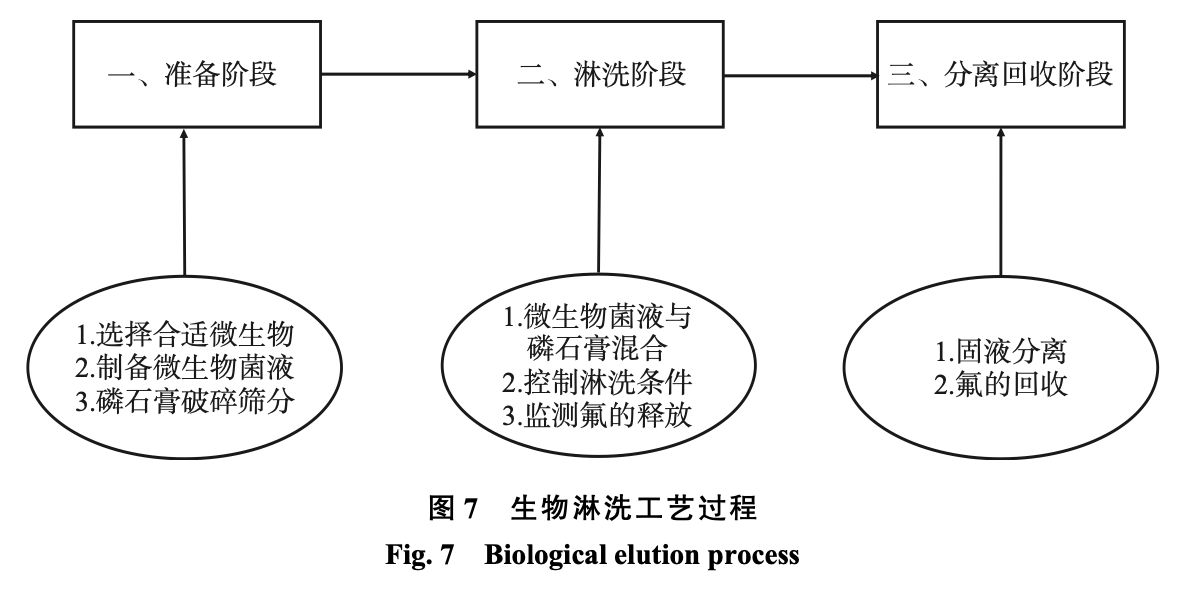 图7 生物淋洗工艺过程